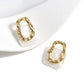 boucles d'oreilles géométriques
